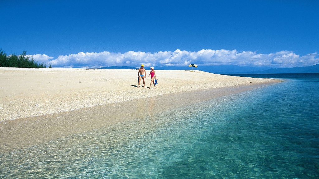Couple in the beach