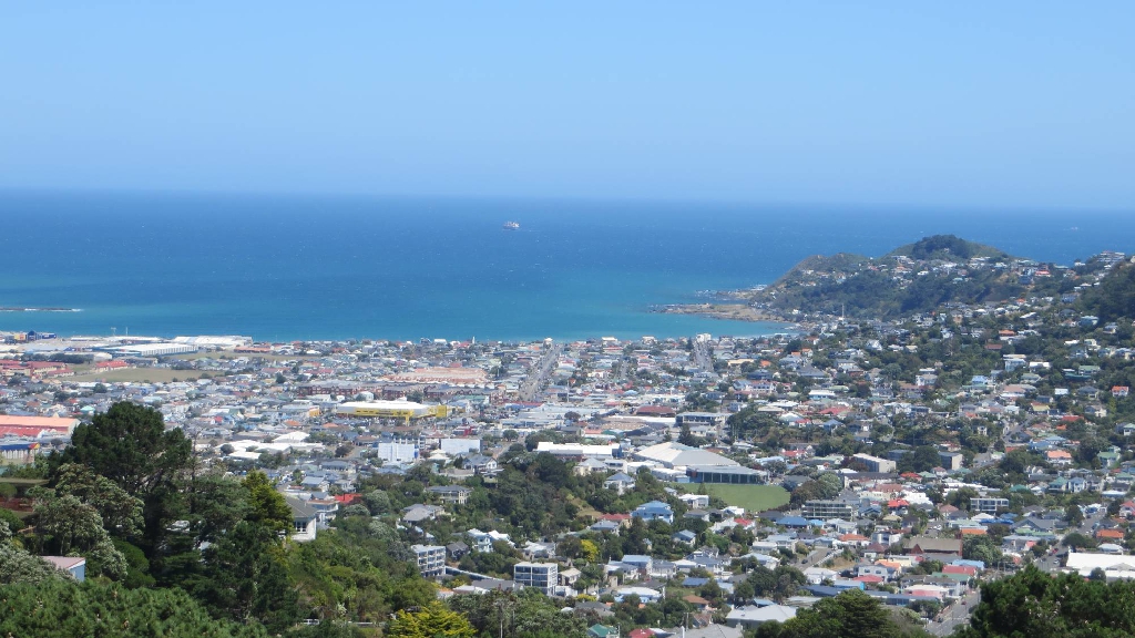 Wellington desde Mt Victoria